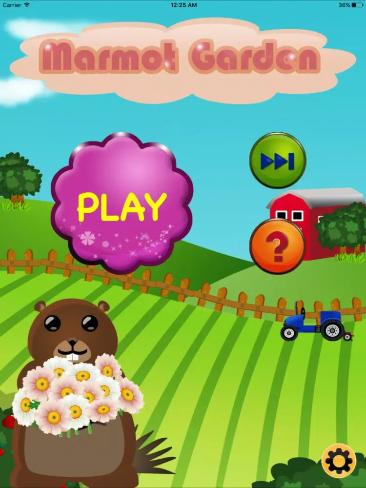 Tangkapan skrin Marmot Garden iPad 