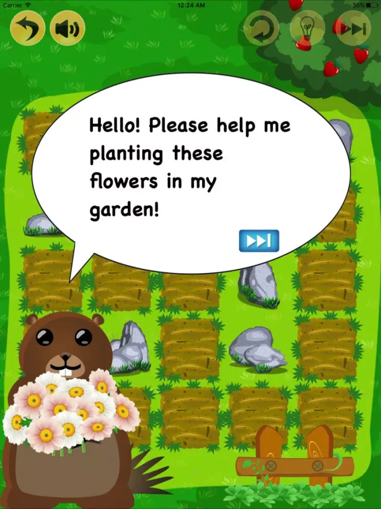 Tangkapan skrin Marmot Garden iPad 
