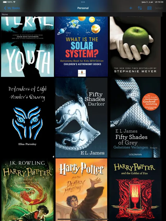 Captures d'écran de BookBuddy Pro: Library Manager iPad 