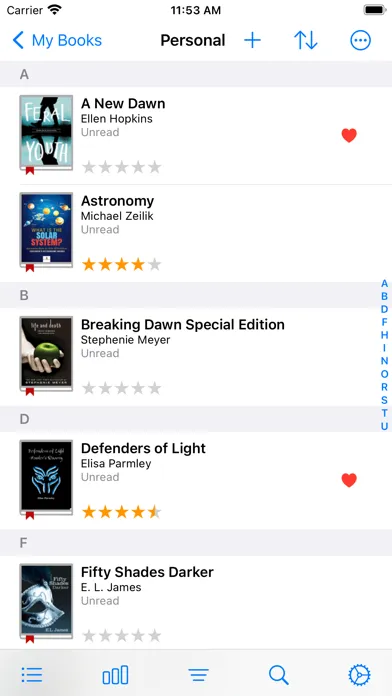 Captures d'écran de BookBuddy Pro: Library Manager