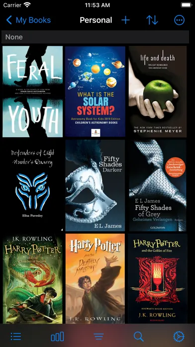 Captures d'écran de BookBuddy Pro: Library Manager