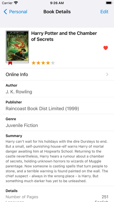 Captures d'écran de BookBuddy Pro: Library Manager