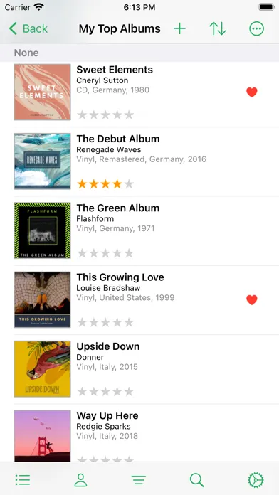 MusicBuddy: Vinyl & CD Catalog Screenshots