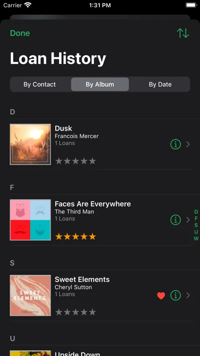 MusicBuddy: Vinyl & CD Catalog Screenshots