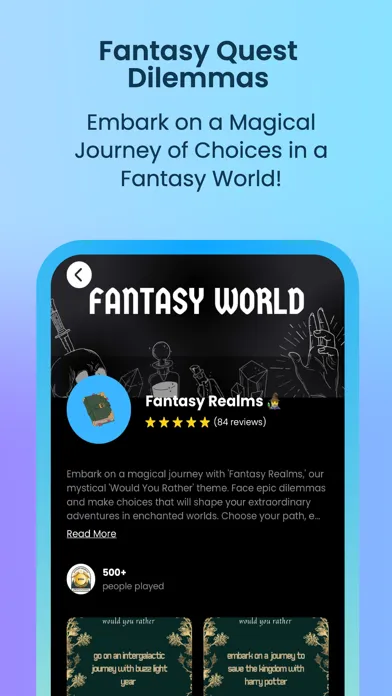 PartyDeck - Would You Rather Screenshots