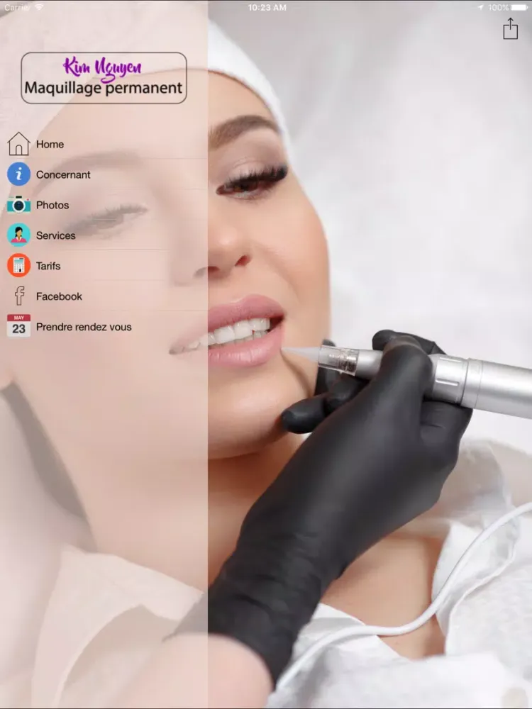 Ảnh chụp màn hình của Kim Nguyen iPad 