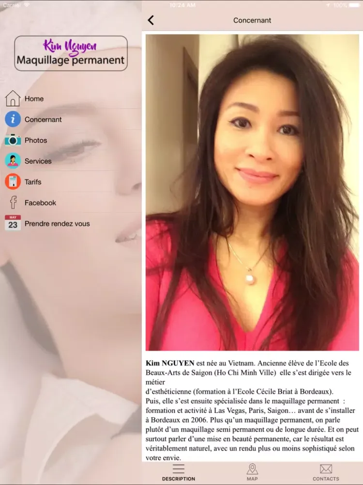Ảnh chụp màn hình của Kim Nguyen iPad 