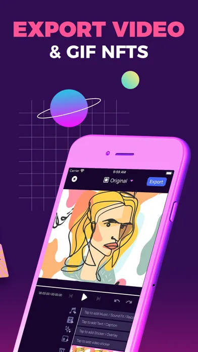 Tangkapan layar NFT Creator!