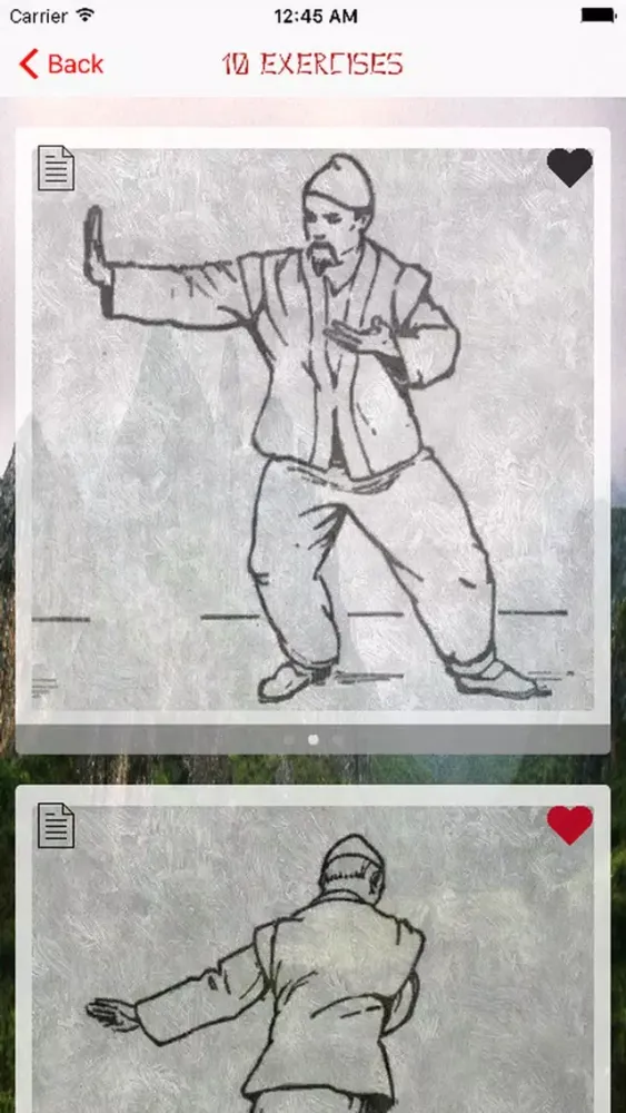 Zrzuty ekranu Taoist exercises