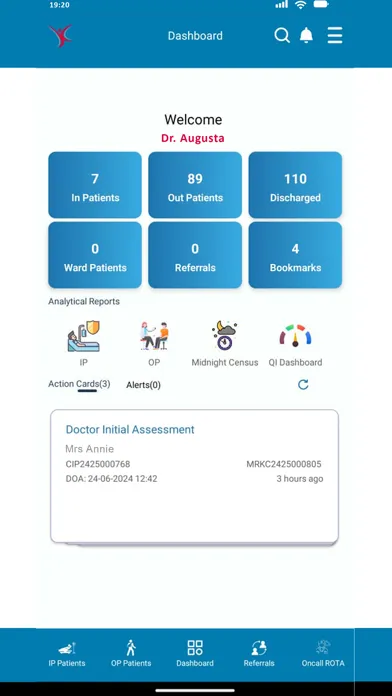KIMS EHR Screenshots