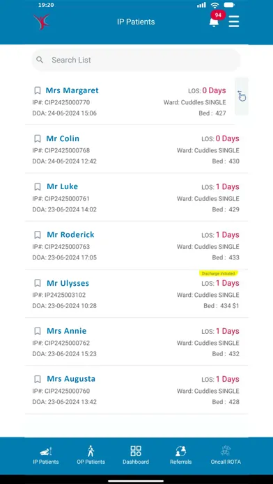 KIMS EHR Screenshots