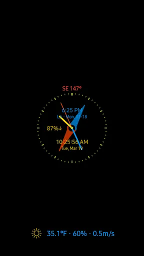 Capturas de pantalla de ClockView: Always On Clock