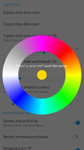 Capturas de pantalla de ClockView: Always On Clock