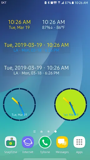 Capturas de pantalla de ClockView: Always On Clock