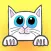 Kimshi Cute Kitty Cat Stickers Fun