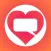 Fun Lol Cheeky Friends Message Button Badge Hearts