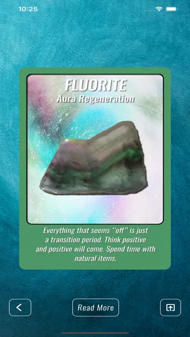 Captures d'écran de Crystal Medicine Wisdom-Oracle
