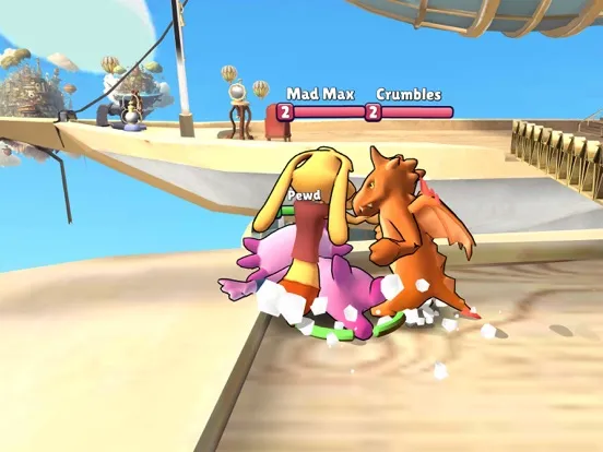 ภาพหน้าจอของ Battle Gang－Fun ragdoll beasts iPad 
