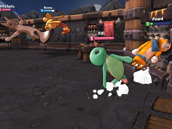 ภาพหน้าจอของ Battle Gang－Fun ragdoll beasts iPad 