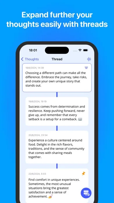 Thinkdrop: Drop your thoughts 스크린샷