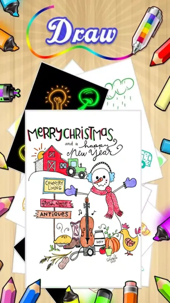 Learn to Draw - Pictures for kid to draw 스크린샷
