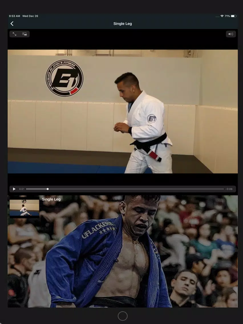 B1 Brazilian JiuJitsu &Fitness iPad  Screenshots