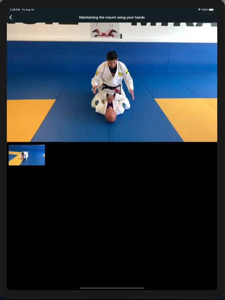 Скриншоты Gracie Miranda Jiu Jitsu iPad 