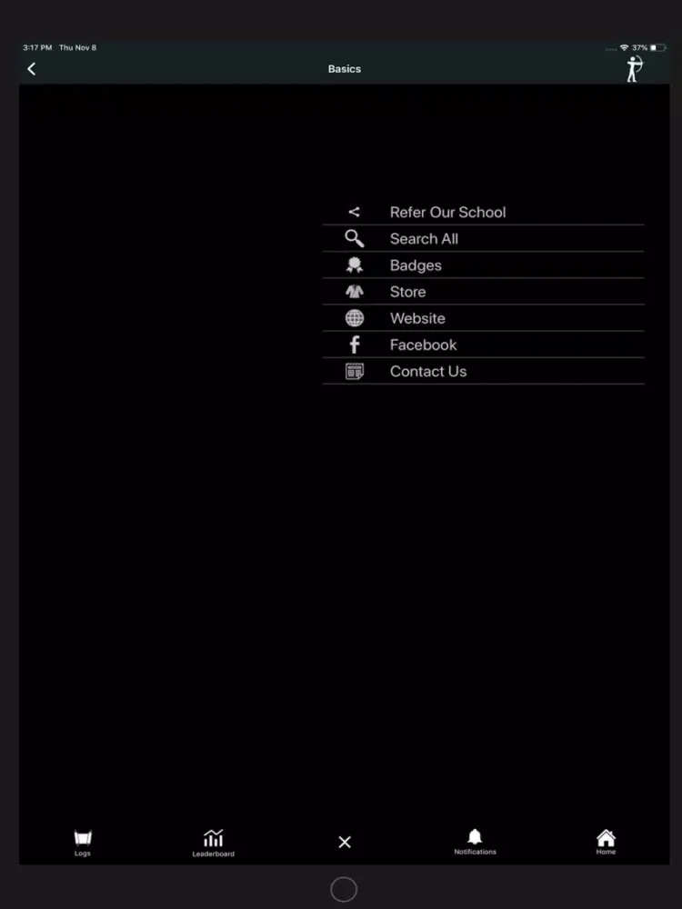 Tangkapan layar Kaizen Dojo iPad 