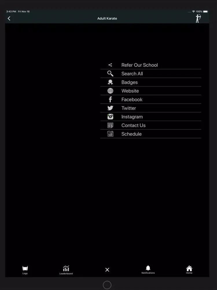Capturas de pantalla de Lewis Karate Schools iPad 