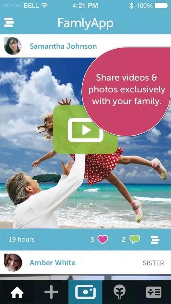 Captures d'écran de FamlyApp - Family Memories