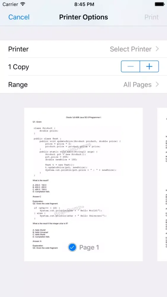 1Z0-808--Java SE 8 Programmer I スクリーンショット