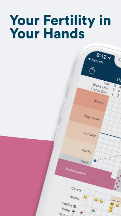 Capturas de tela do Kindara: Fertility Tracker