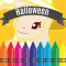 Halloween Coloring and Alphabet numbers games for kids