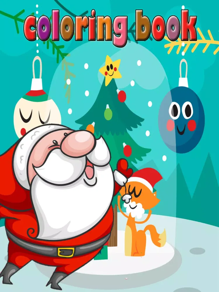 Tangkapan layar Christmas Coloring for kid Holiday Games iPad 