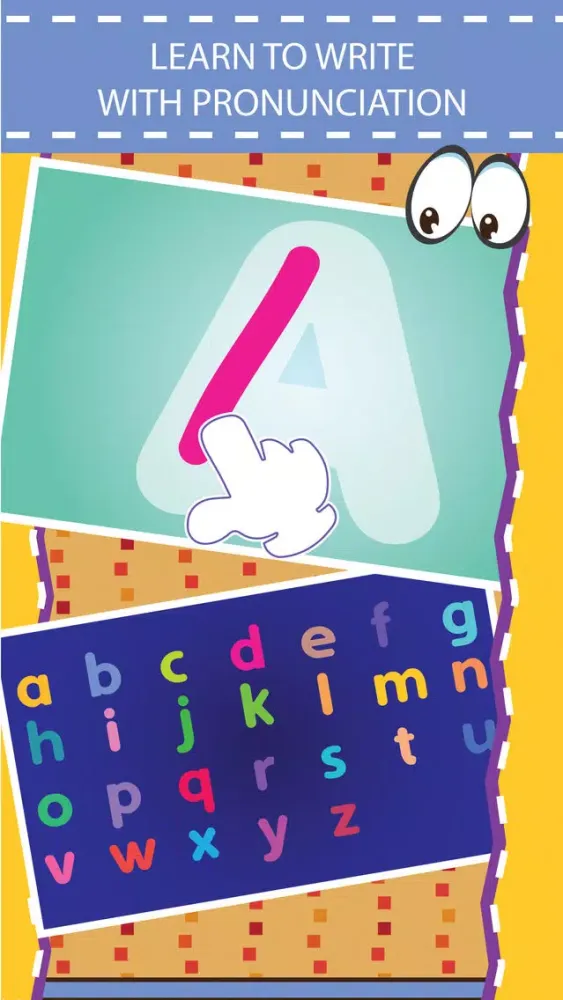 ภาพหน้าจอของ Tracing ABC alphabet - coloring writing preschool games for kid