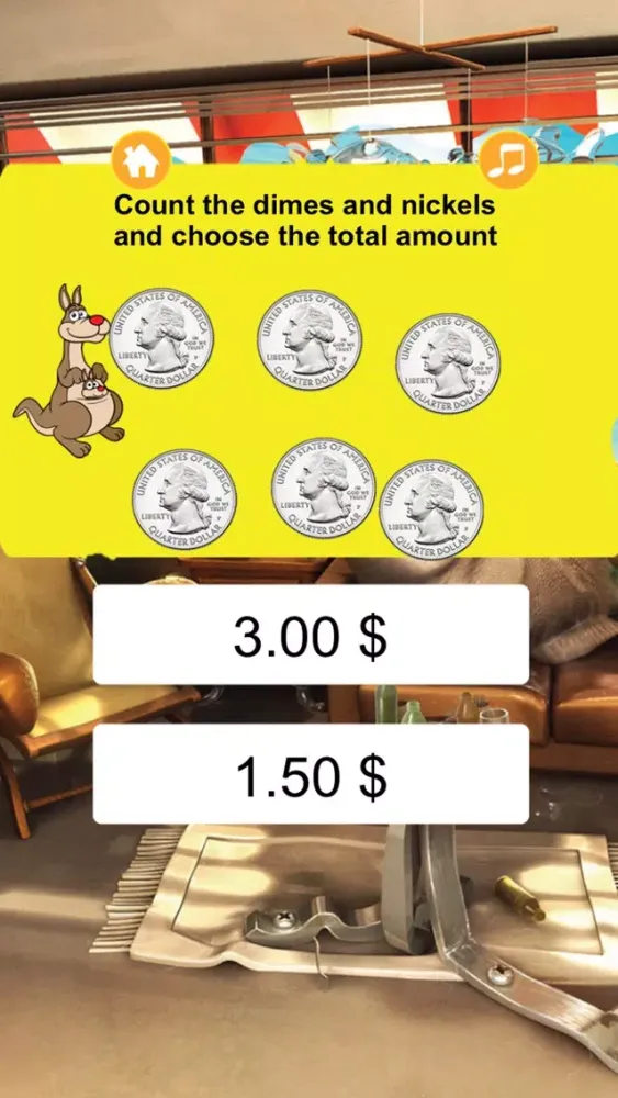 Kangaroo 5th grade National Curriculum math سکرین شاٹس