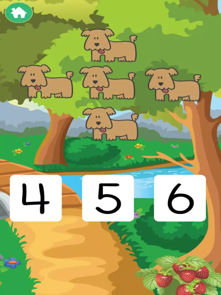 Capturas de pantalla de Cool Kangaroo Teach Kindergarten Math Game for Kid iPad 