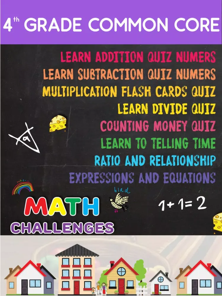 Capturas de tela do Cool Mouse 4th grade National Curriculum math iPad 