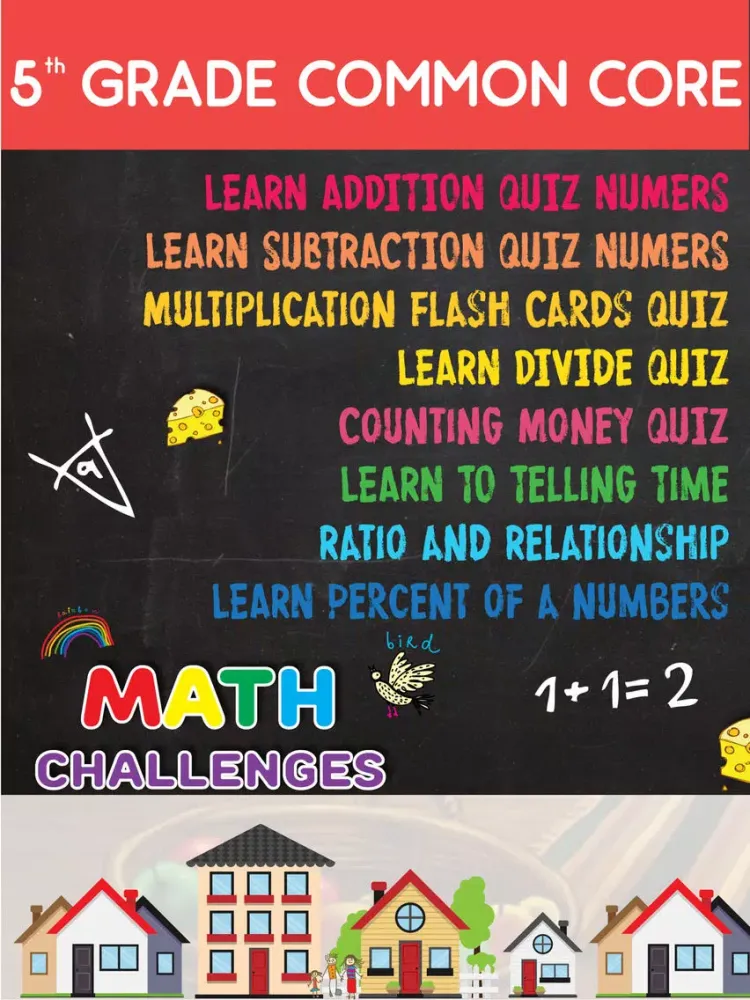 Cool Mouse 5th grade National Curriculum math iPad  স্ক্রিনশট