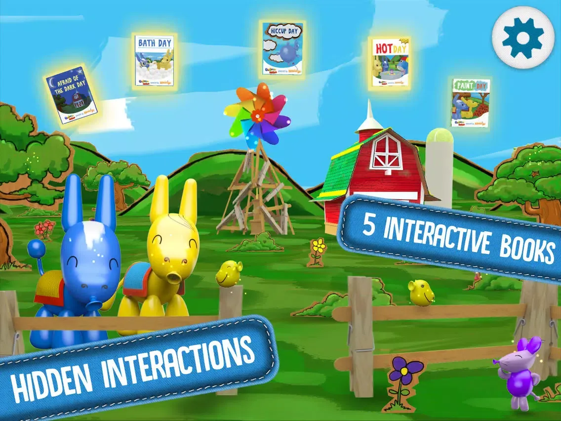 Zrzuty ekranu Balloon Barnyard Books iPad 