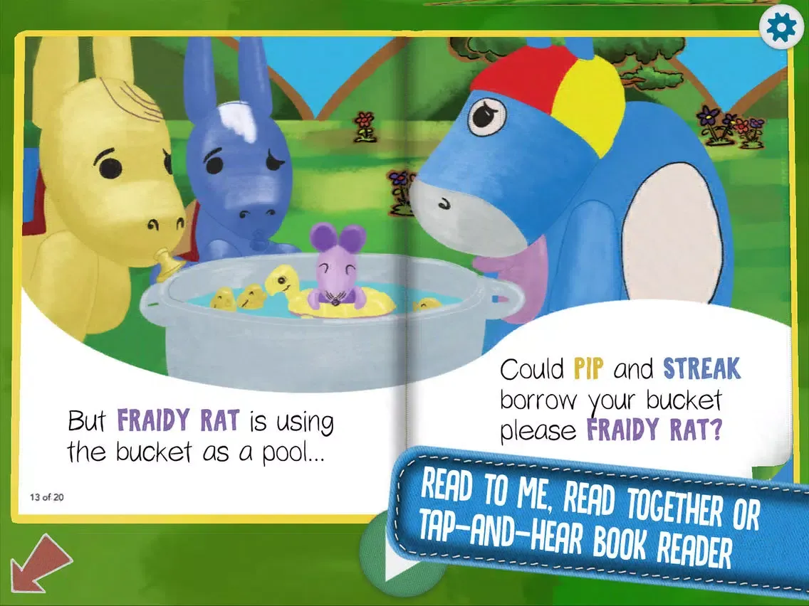 Zrzuty ekranu Balloon Barnyard Books iPad 