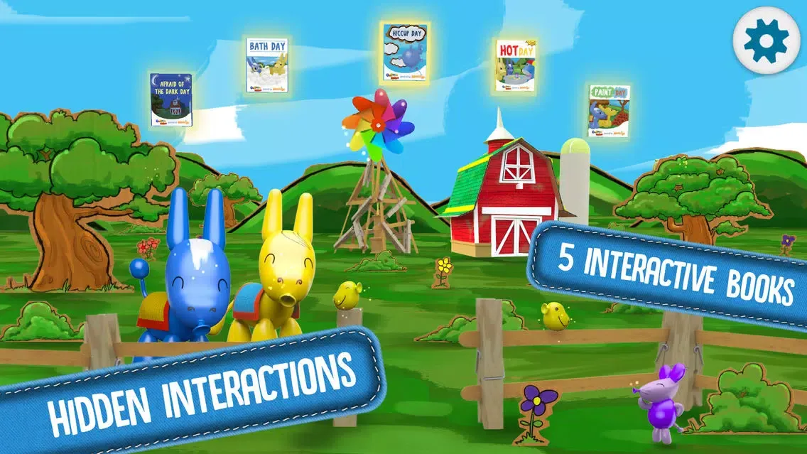 Zrzuty ekranu Balloon Barnyard Books