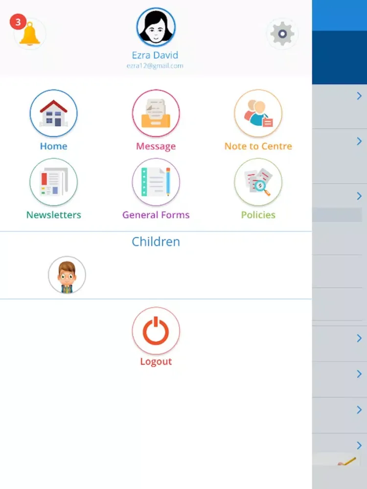 Capturas de pantalla de Little Blessings ELC Kinderm8 iPad 