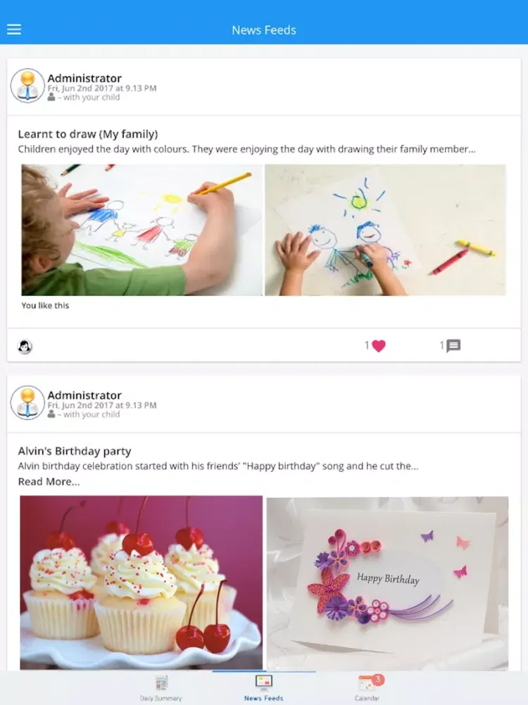 Ảnh chụp màn hình của Scribbles & Giggles Kinderm8 iPad 