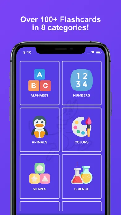 Flashcards by Kinderoo سکرین شاٹس