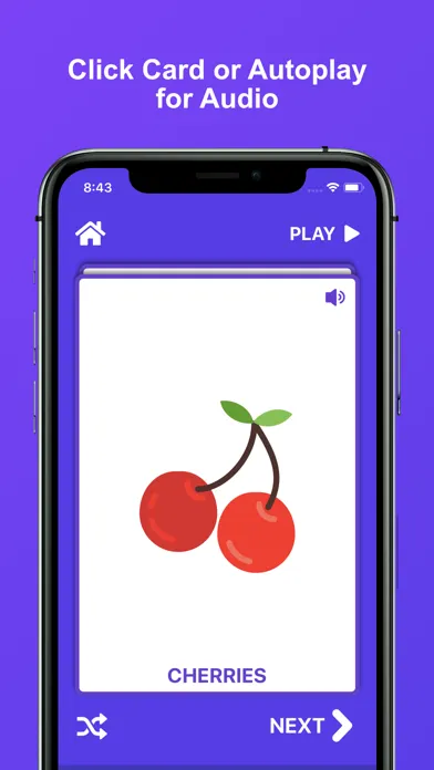 Flashcards by Kinderoo سکرین شاٹس
