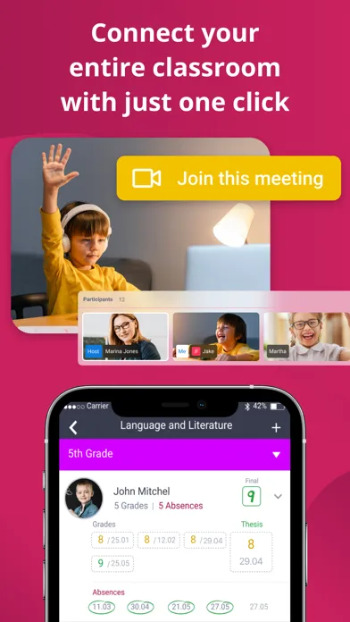 Скриншоты Kinderpedia Teacher & Educator