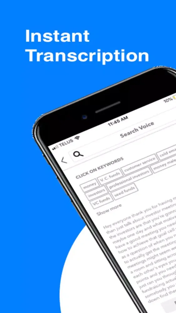 Tangkapan skrin Blackbox.ai Transcribe Smart