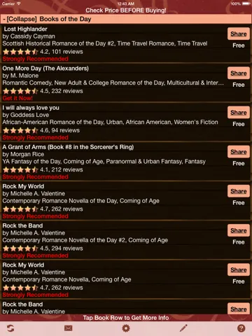 Best Free Books for Kindle iPad  Screenshots
