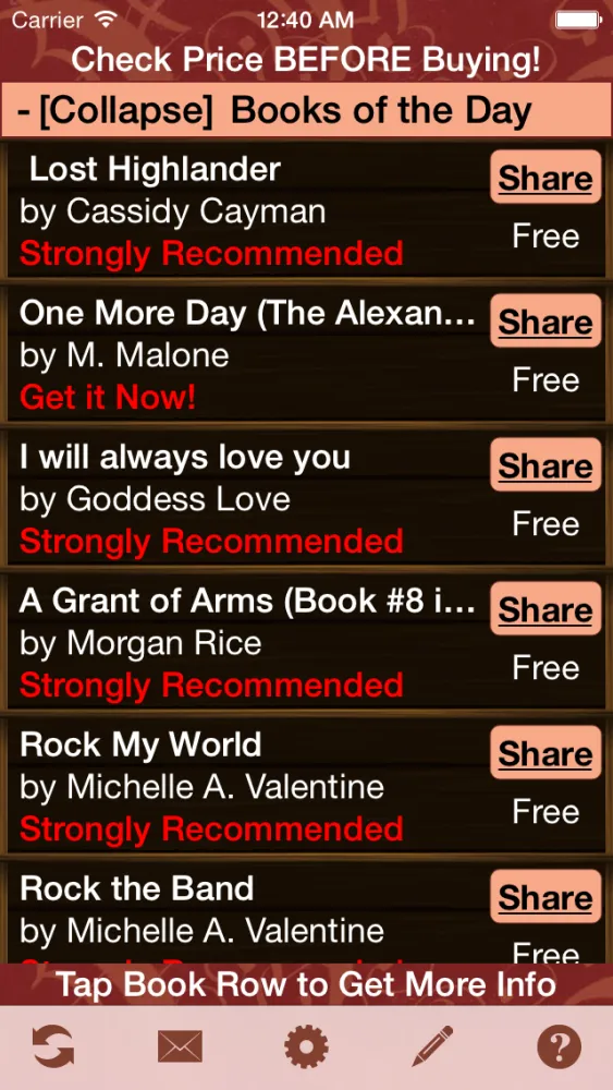 Best Free Books for Kindle Screenshots